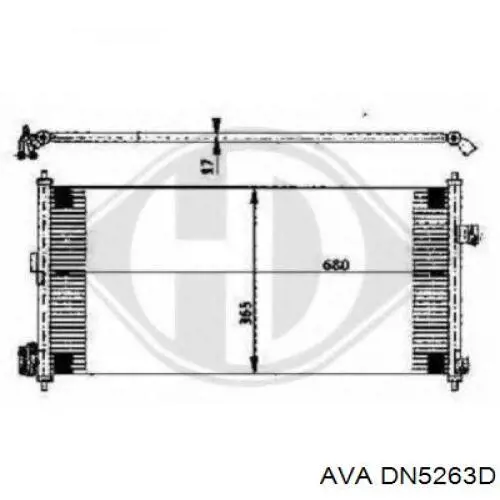 DN5263D AVA Конденсатор