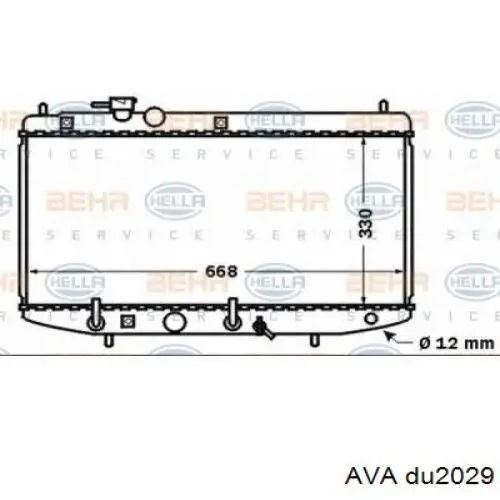 Радіатор основний Polcar 2610083 ціна, від 54.21 USD