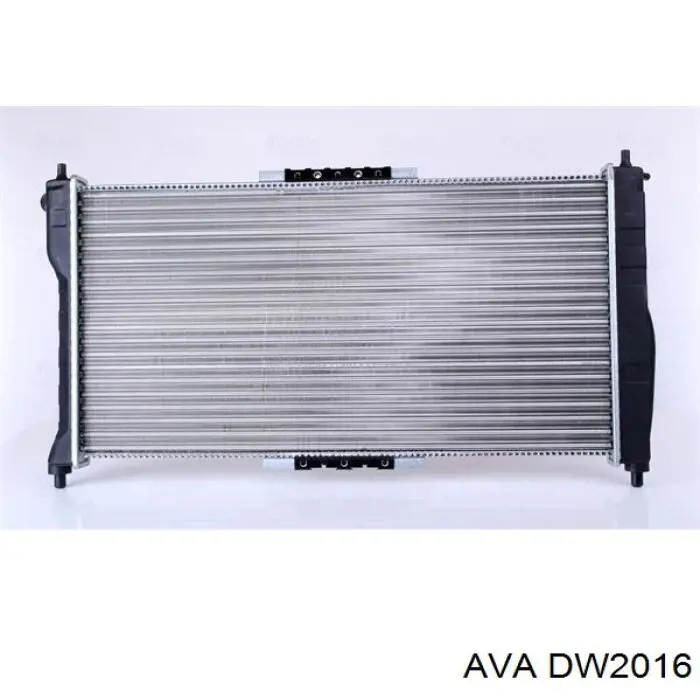 DW2016 AVA радіатор охолодження двигуна