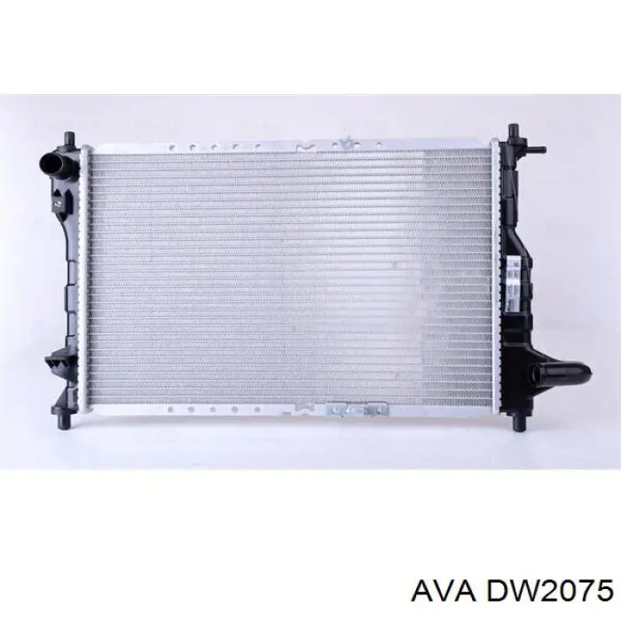 DW2075 AVA радіатор охолодження двигуна