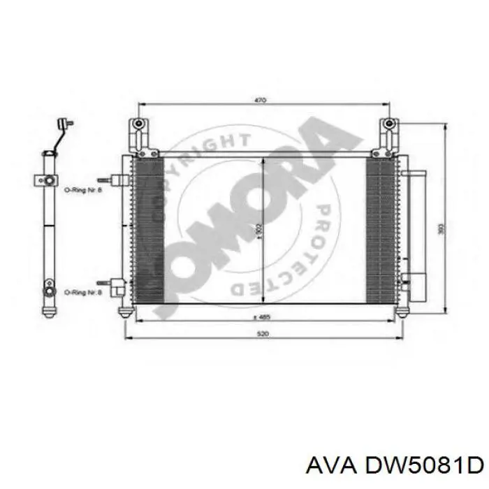 DW5081D AVA Конденсатор