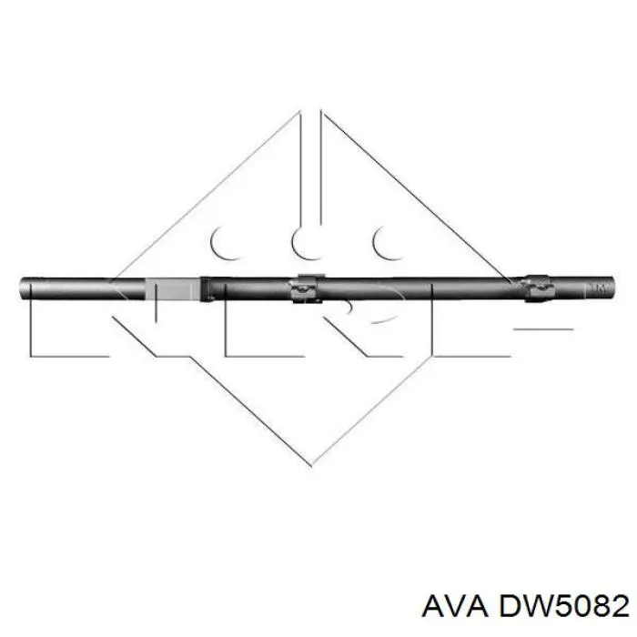 Купити DW5082 AVA Радіатор системи охолодження кондиціонера