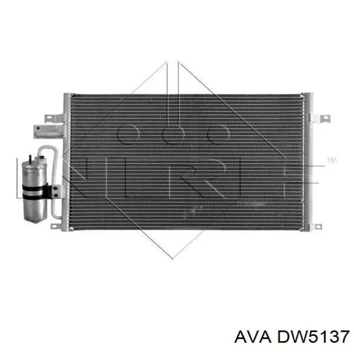 Радіатор кондиціонера DW5137 AVA