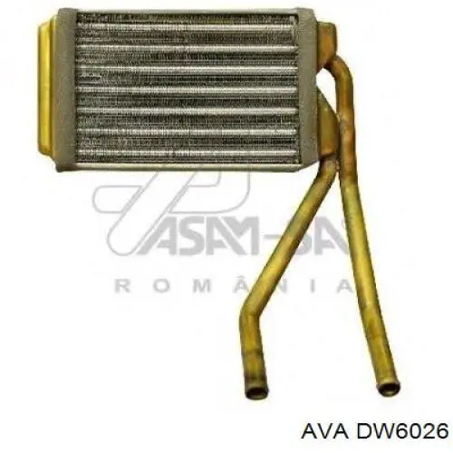 DW6026 AVA радіатор пічки (обігрівача)