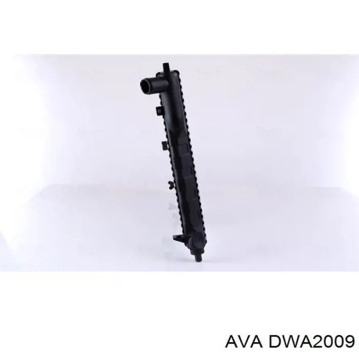 DWA2009 AVA радіатор охолодження двигуна
