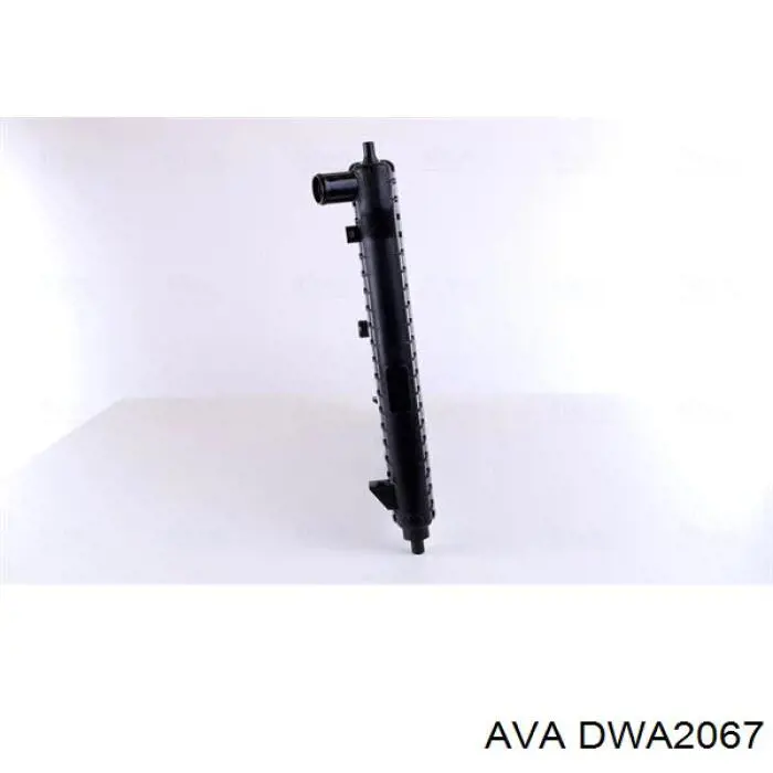 DWA2067 AVA радіатор охолодження двигуна
