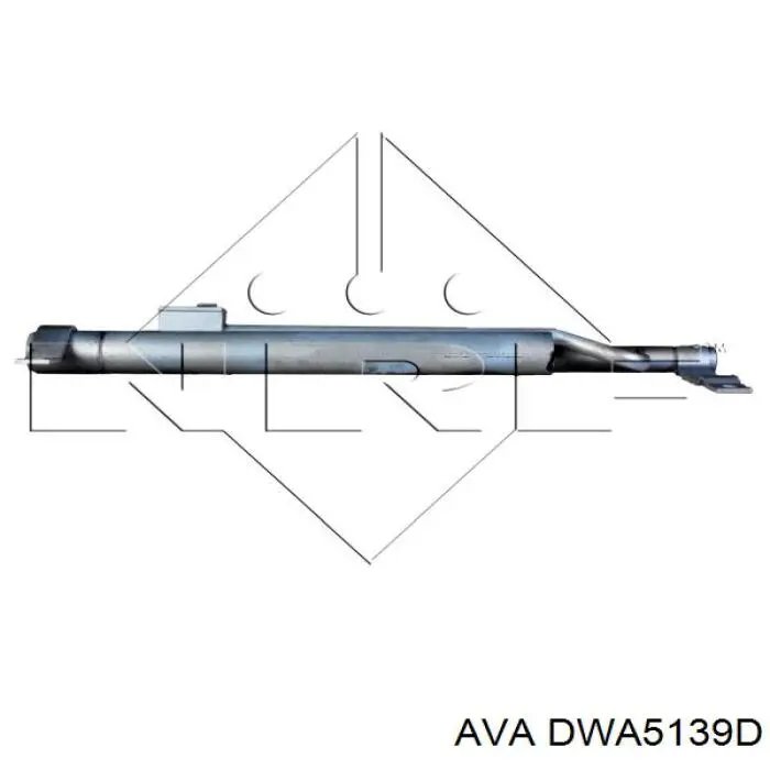 DWA5139D AVA радіатор кондиціонера