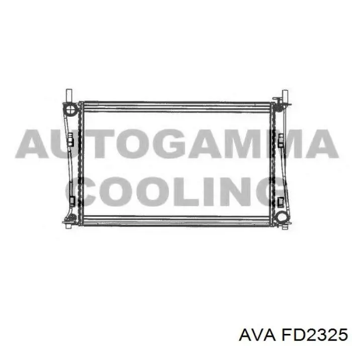 Радіатор FD2325 AVA