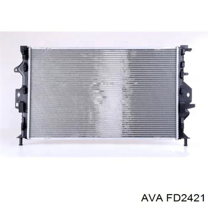 FD2421 AVA Радіатор охолодження двигуна