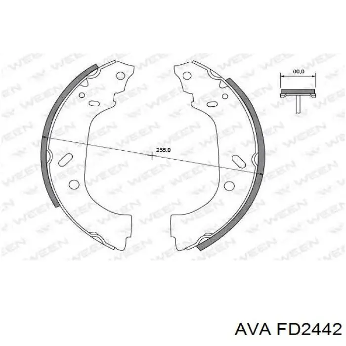 Радіатор основний AVA FD2442 ціна, від 69.16 USD