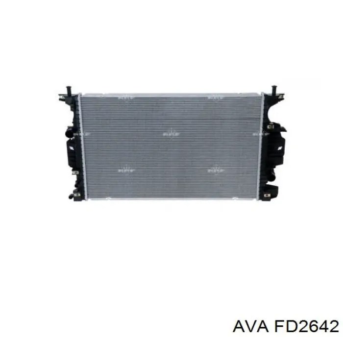 Радіатор основний AVA FD2642 ціна, від 89.36 USD