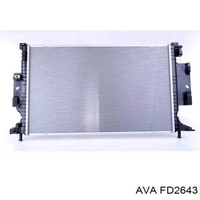 Купити FD2643 AVA Радіатор двигуна