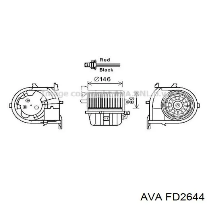 Радіатор охолодження Ford 1903023