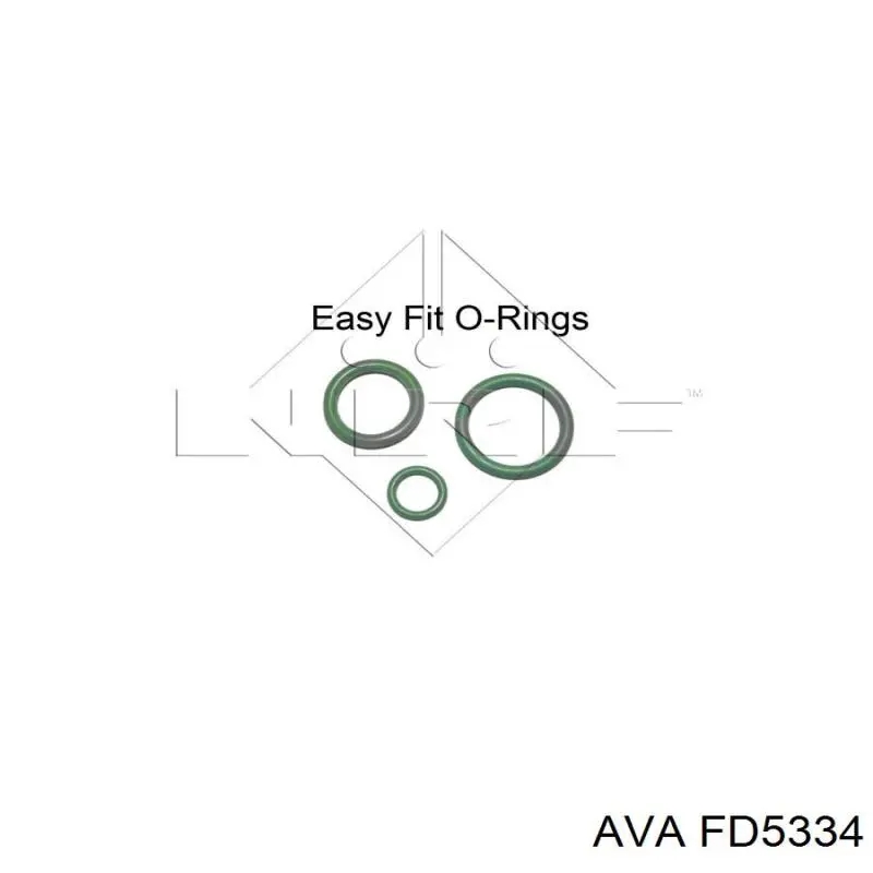 Купити FD5334 AVA Радіатор системи охолодження кондиціонера