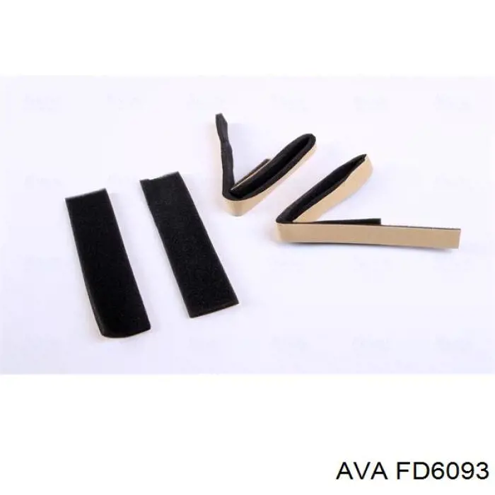 Радіатор пічки (обігрівача) AVA FD6093 ціна, від 22.83 USD