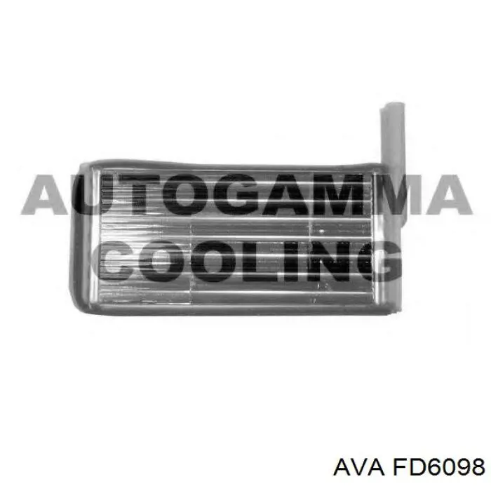 Радіатор пічки FD6098 AVA