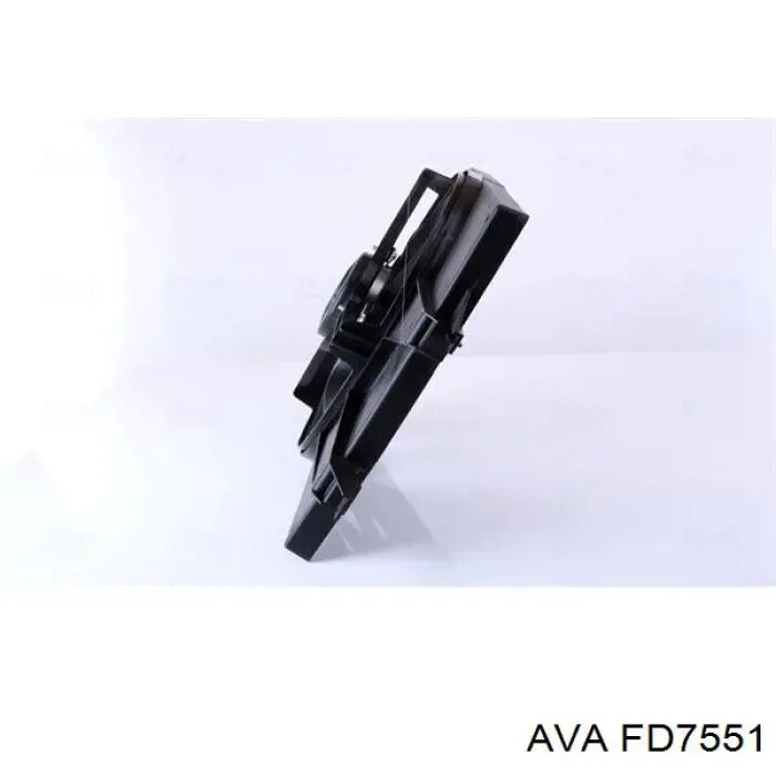 Купити FD7551 AVA Дифузор радіатора охолодження, в зборі з двигуном і крильчаткою