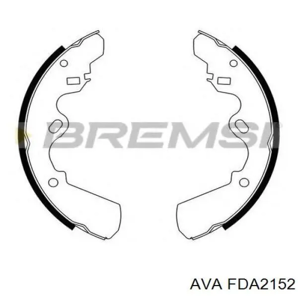 Купити FDA2152 AVA Радіатор двигуна