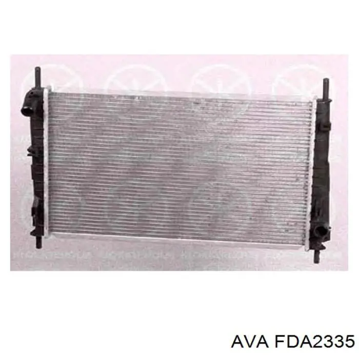 Радіатор охолодження AVA FDA2335
