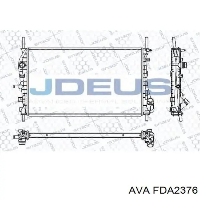 Радіатор FDA2376 AVA