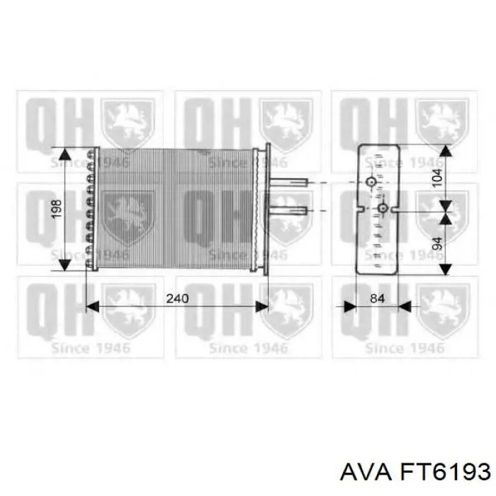 Купити FT6193 AVA Теплообмінник
