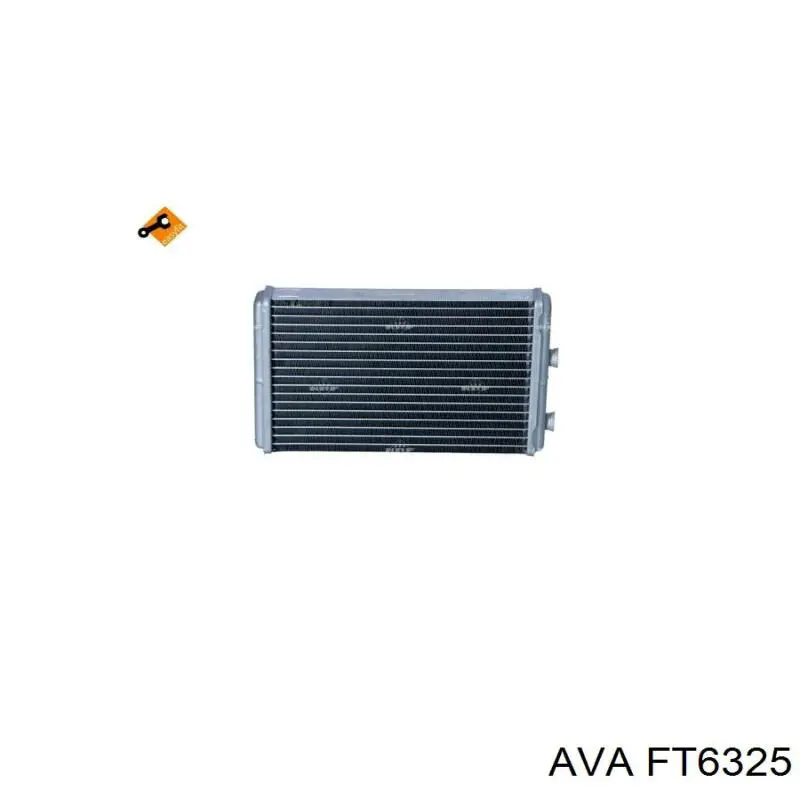 Радіатор пічки FT6325 AVA
