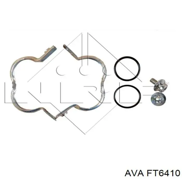 FT6410 AVA Радіатор опалювача салону