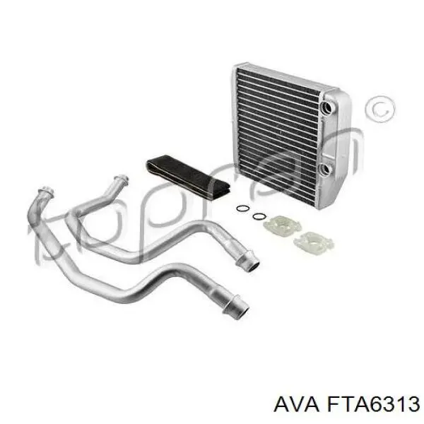 Радіатор обігрівача AVA FTA6313