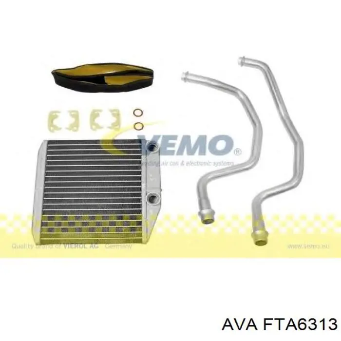 FTA6313 AVA Радіатор опалювача салону