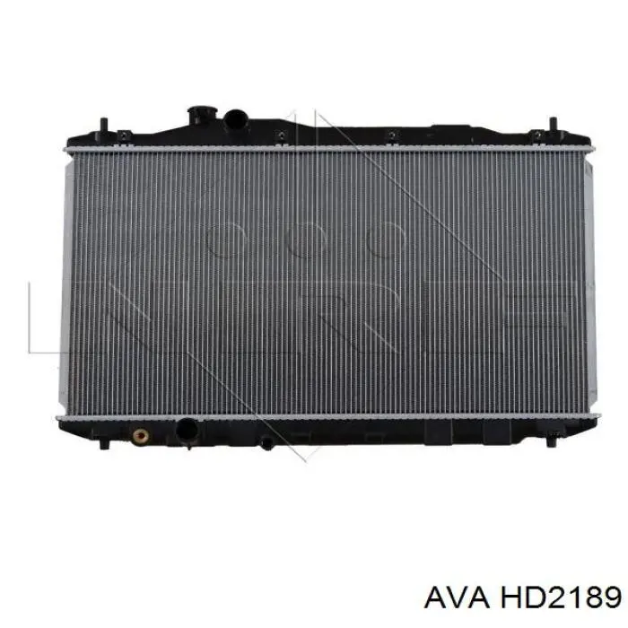 HD2189 AVA Радіатор охолодження двигуна