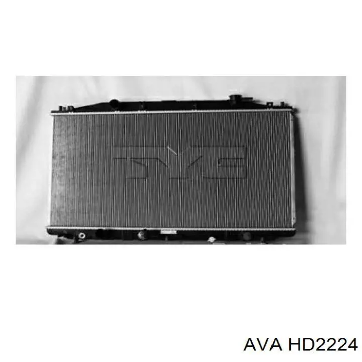 Купити HD2224 AVA Радіатор двигуна