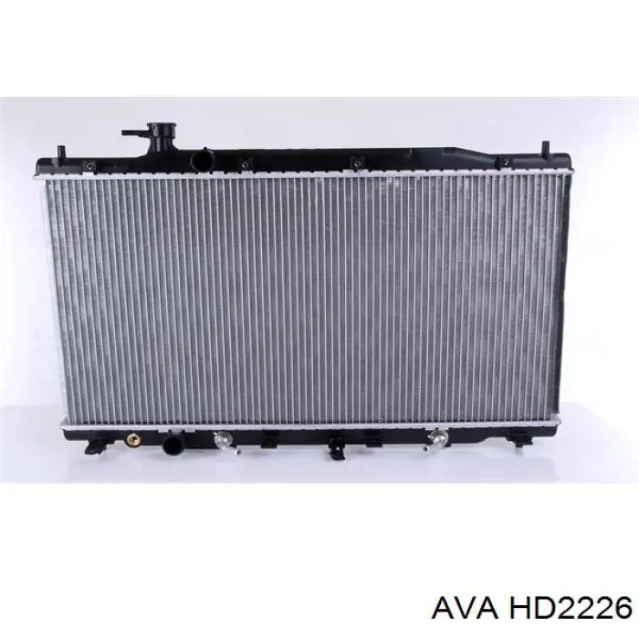 HD2226 AVA радіатор охолодження двигуна