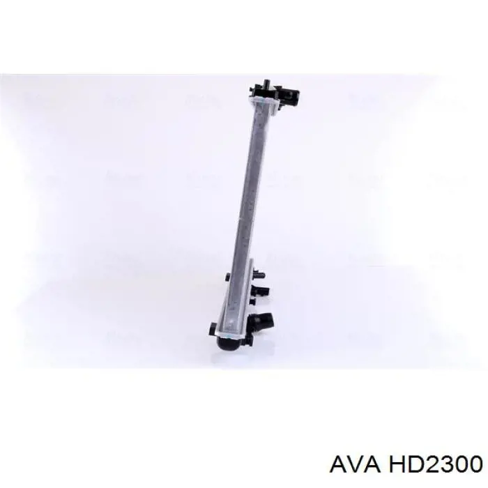 HD2300 AVA Радіатор охолодження двигуна
