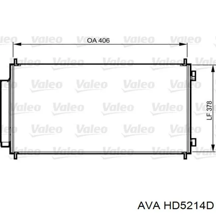 Конденсатор кондиціонера AVA HD5214D ціна, від 80.96 USD