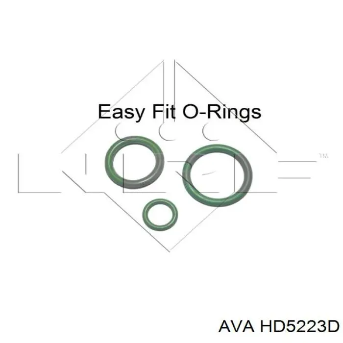 Конденсатор кондиціонера AVA HD5223D ціна, від 91.84 USD