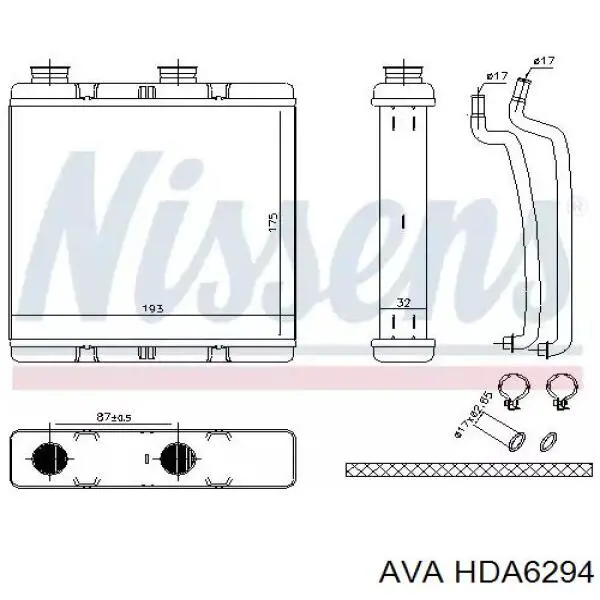 Купити 811578 VALEO Теплообмінник