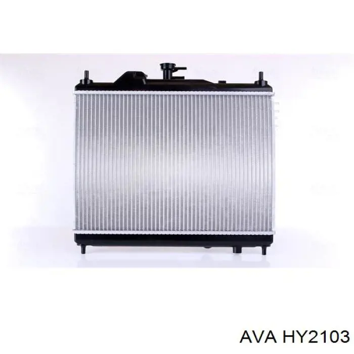 HY2103 AVA радіатор охолодження двигуна