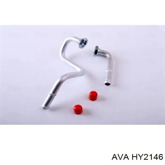 HY2146 AVA Радіатор охолодження двигуна