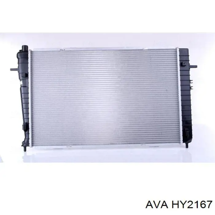 HY2167 AVA радіатор охолодження двигуна