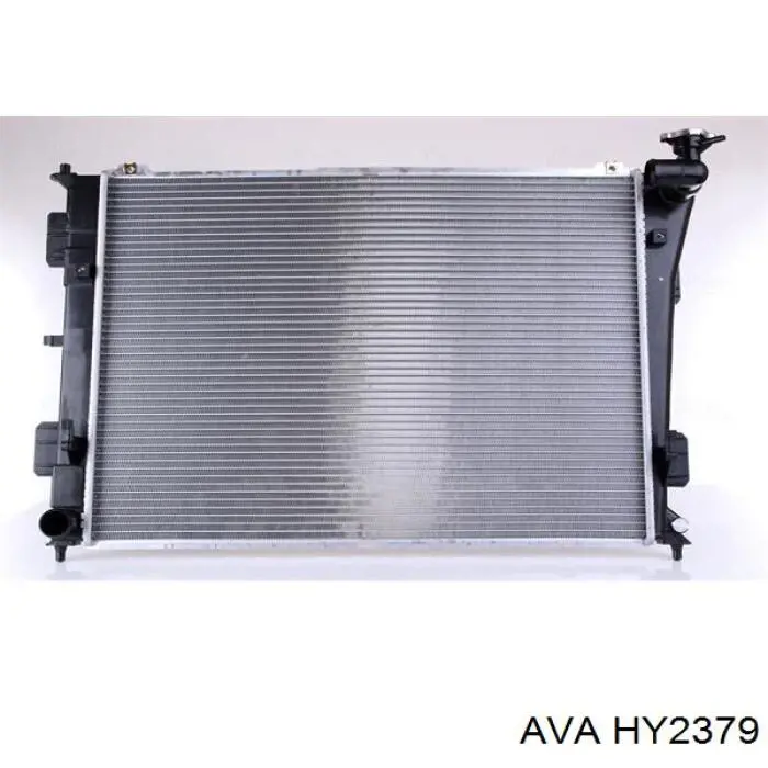 HY2379 AVA Радіатор охолодження двигуна
