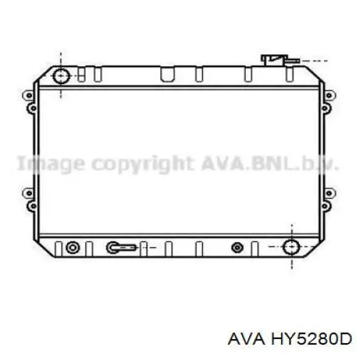Конденсатор кондиціонера AVA HY5280D ціна, від 105.79 USD