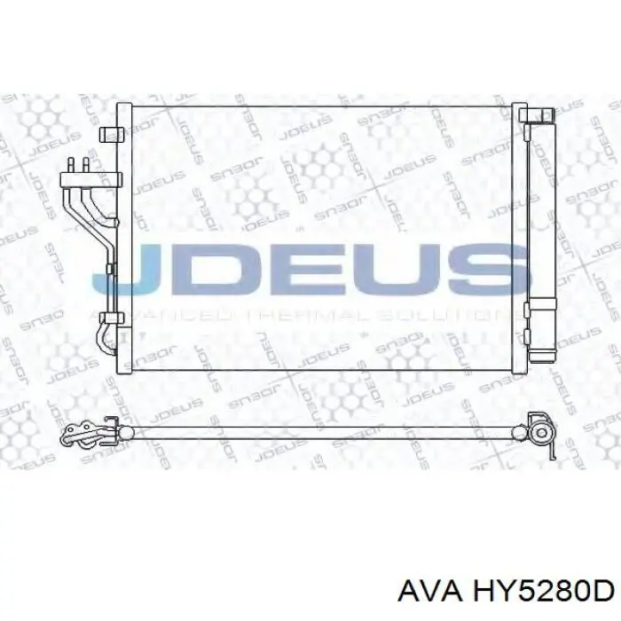 Конденсатор кондиціонера AVA HY5280D ціна, від 105.79 USD