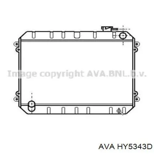 Конденсатор кондиціонера AVA HY5343D ціна, від 103.76 USD
