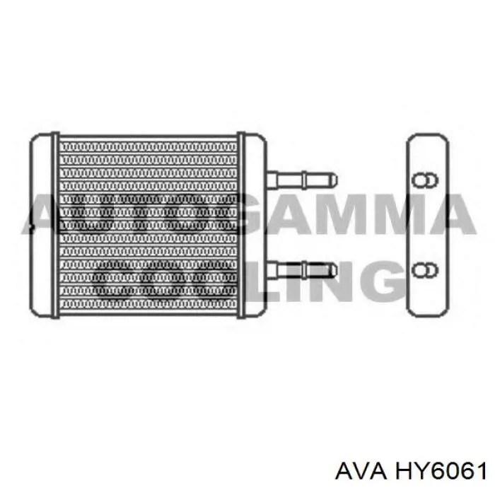 Купити HY6061 AVA Теплообмінник