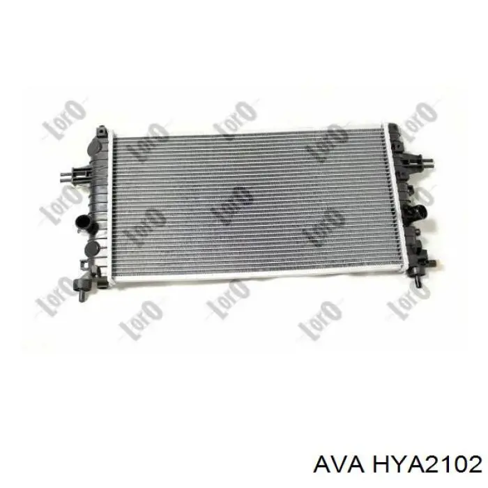 HYA2102 AVA Радіатор охолодження двигуна