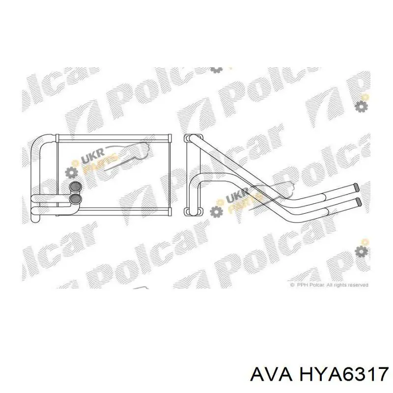 Купити HYA6317 AVA Теплообмінник