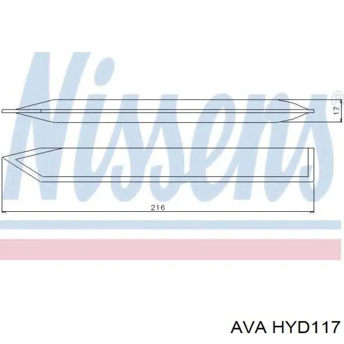 Ресивер-осушувач кондиціонера Hyundai/Kia 9780138001