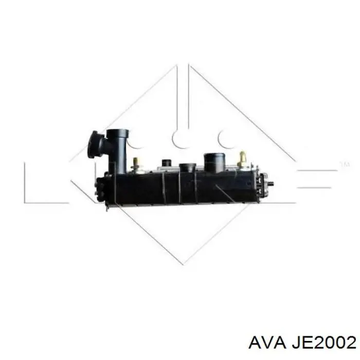 Купити JE2002 AVA Радіатор двигуна
