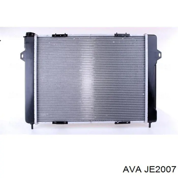 Купити JE2007 AVA Радіатор двигуна