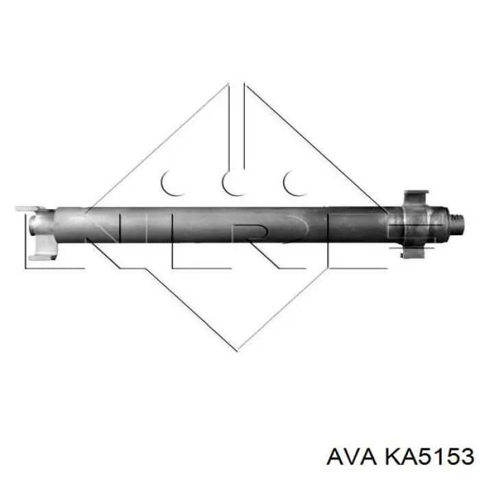 Радіатор кондиціонера KA5153 AVA